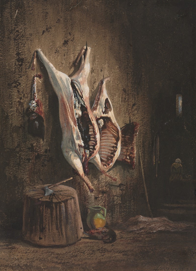 Alexandre-Gabriel Decamps - Carcasses