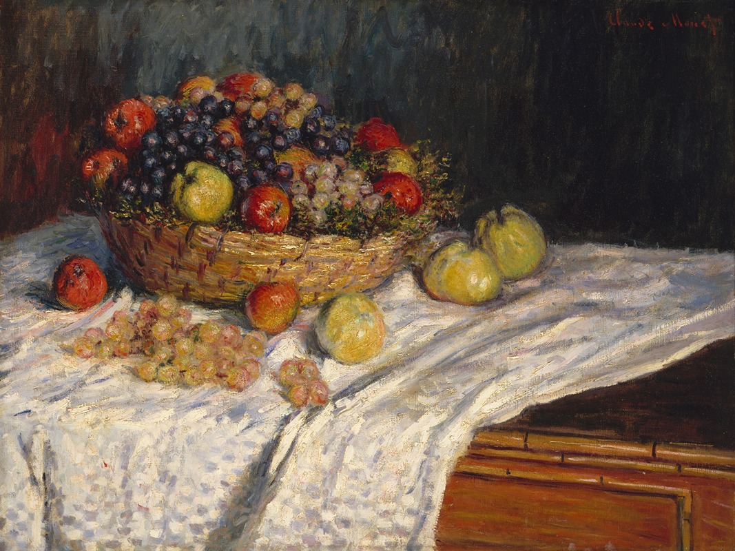 Claude Monet - Apples and Grapes