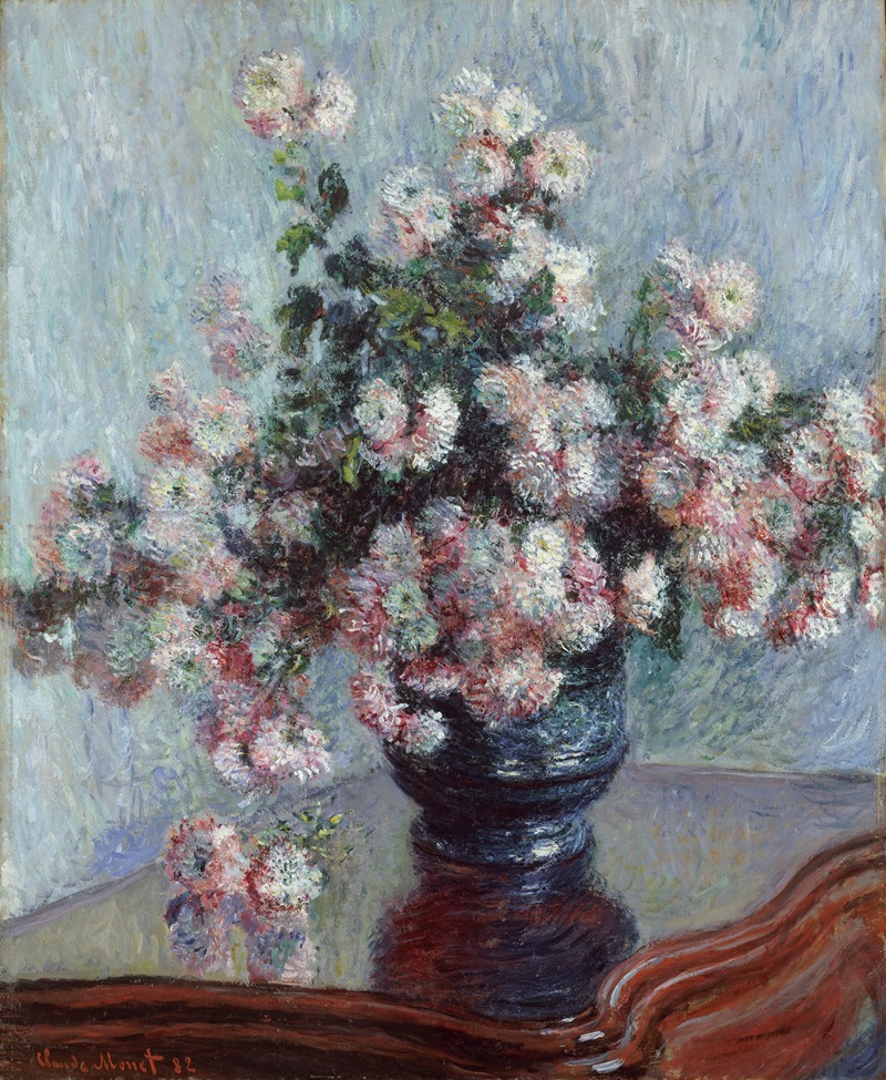 Claude Monet - Chrysanthemums