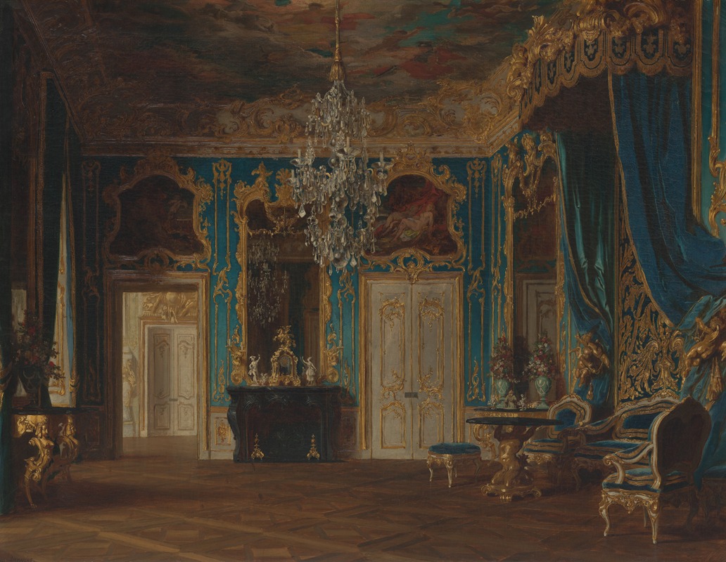 Gyula Benczúr - Project for a Room for King Ludwig II (1854–1886) of Bavaria