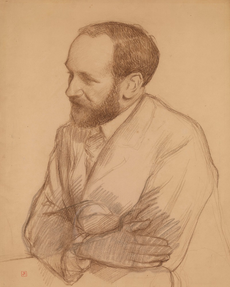 Theo van Rysselberghe - Portrait of Henri Ghéon
