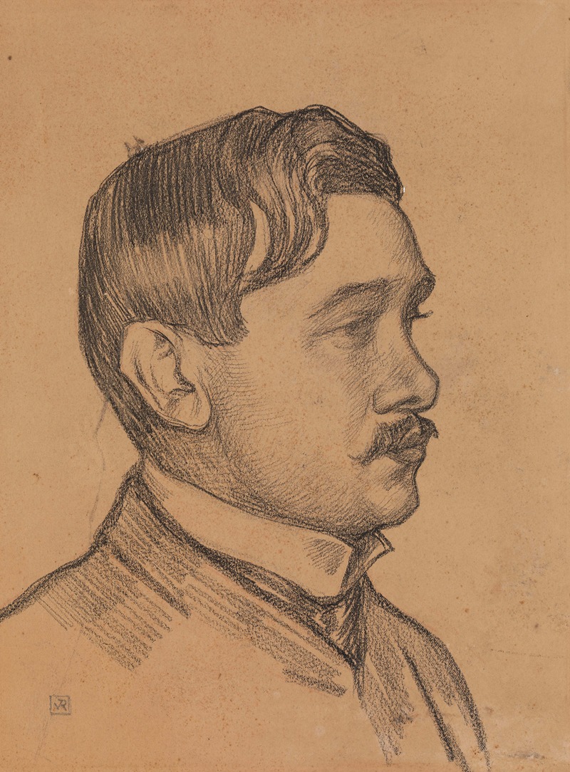 Theo van Rysselberghe - Portrait of Maurice Maeterlinck