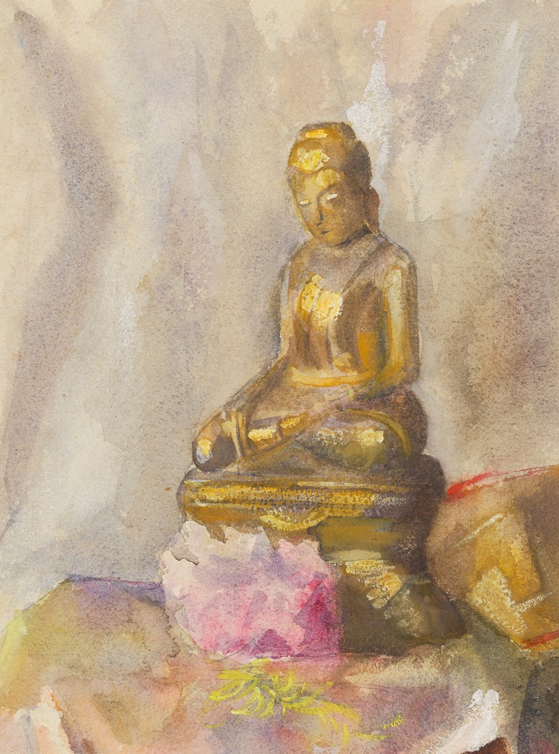 Emily Sargent - Statuette of a Buddha