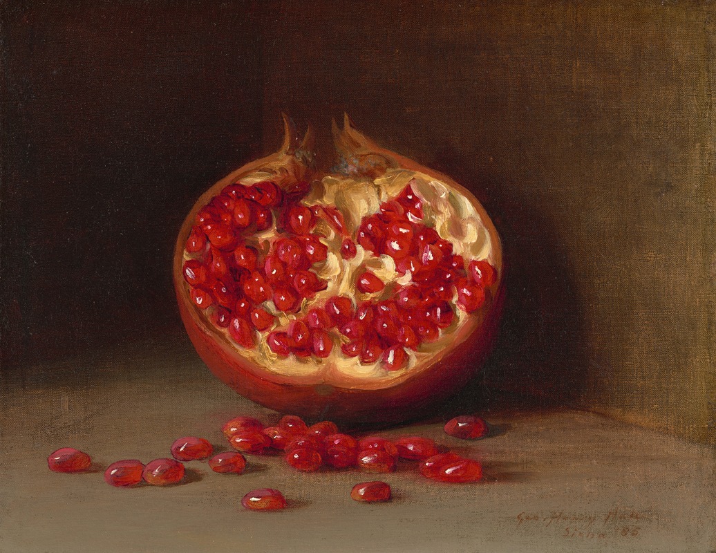 George Henry Hall - A Pomegranate, Siena