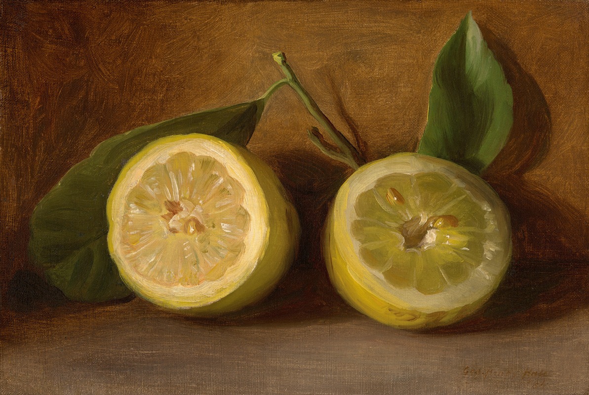 George Henry Hall - Lemons