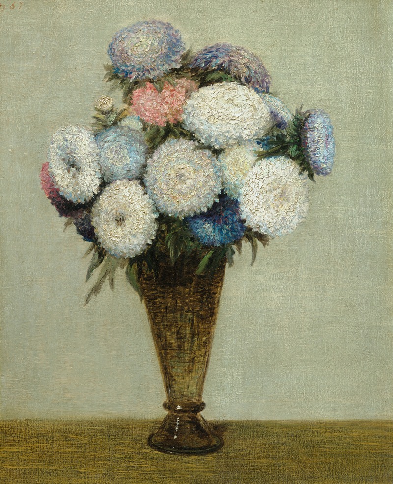 Henri Fantin-Latour - Bouquet of flowers