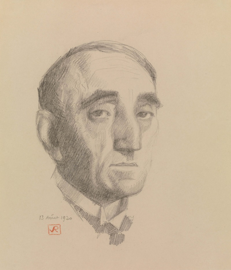 Theo van Rysselberghe - Self-Portrait