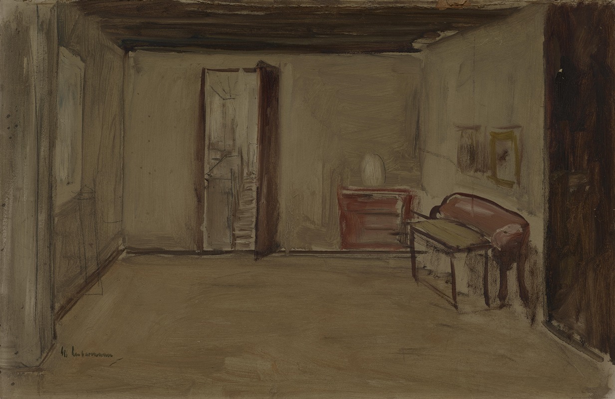 Max Liebermann - Interior 