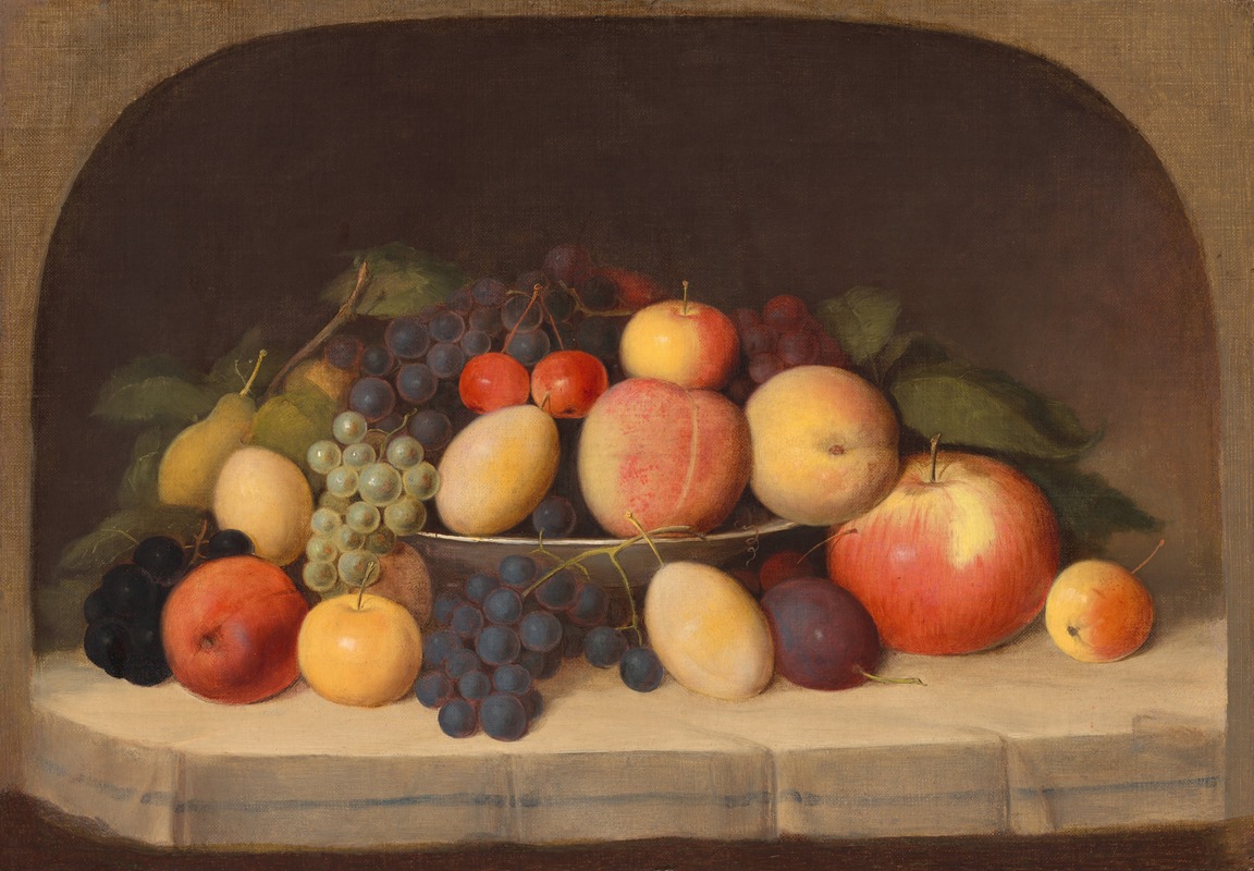 Robert S. Duncanson - Fruit Still Life