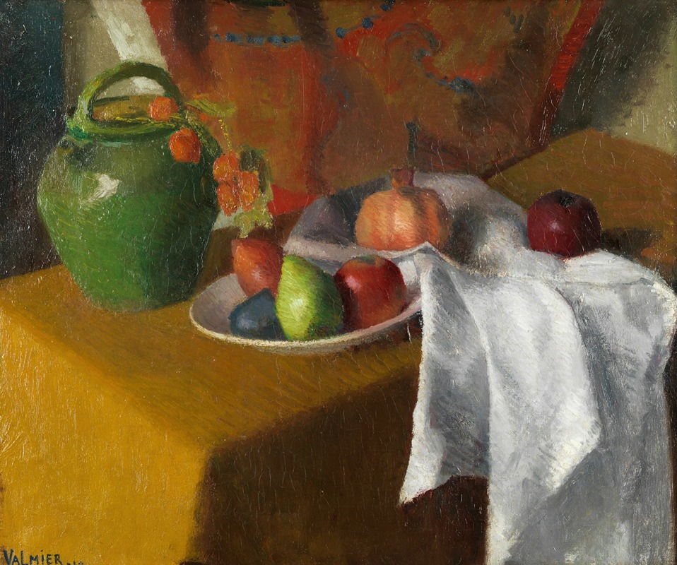 Georges Valmier - Nature morte à la draperie