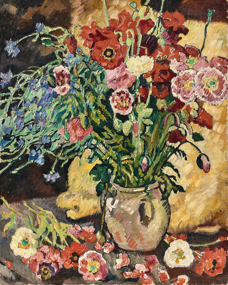 Louis Valtat - Bouquet de pavots