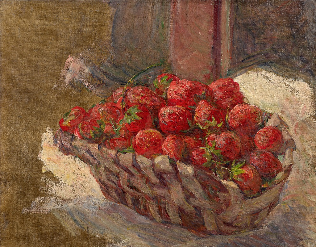 Marie Bracquemond - The basket of wild strawberries