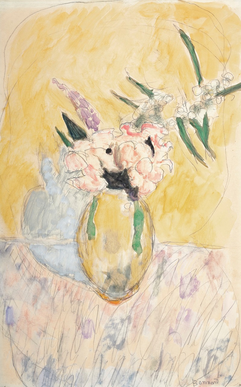 Pierre Bonnard - Vase de fleurs