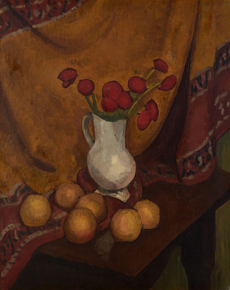 Roger de La Fresnaye - Vase de coquelicots