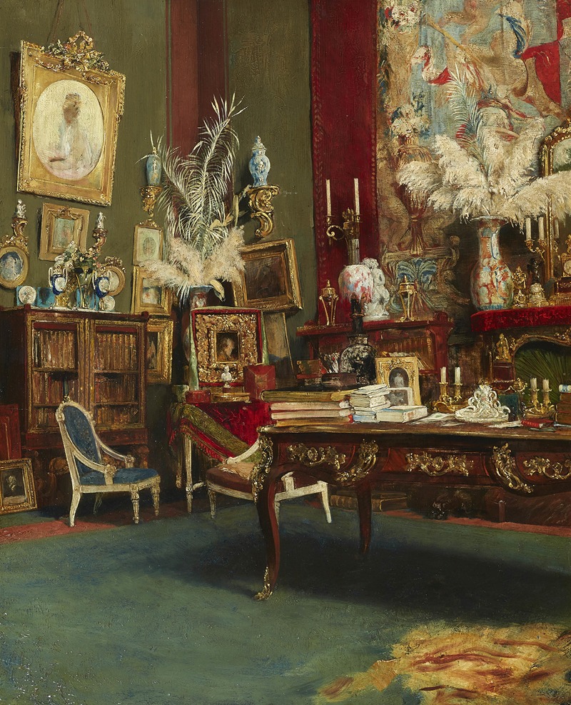 Hans Friedrich Emmanuel Van Schennis - Des Meisters Atelier in Weimar