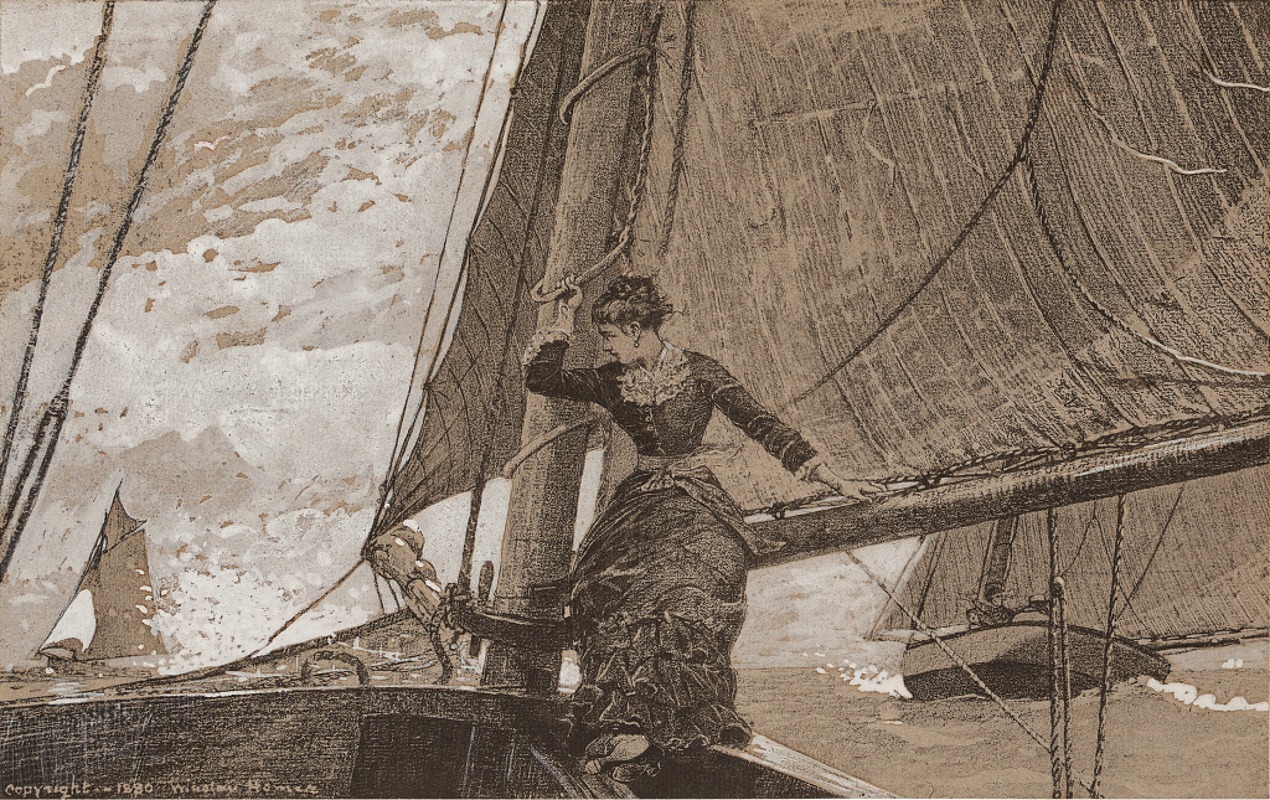 Winslow Homer - Yachting Girl
