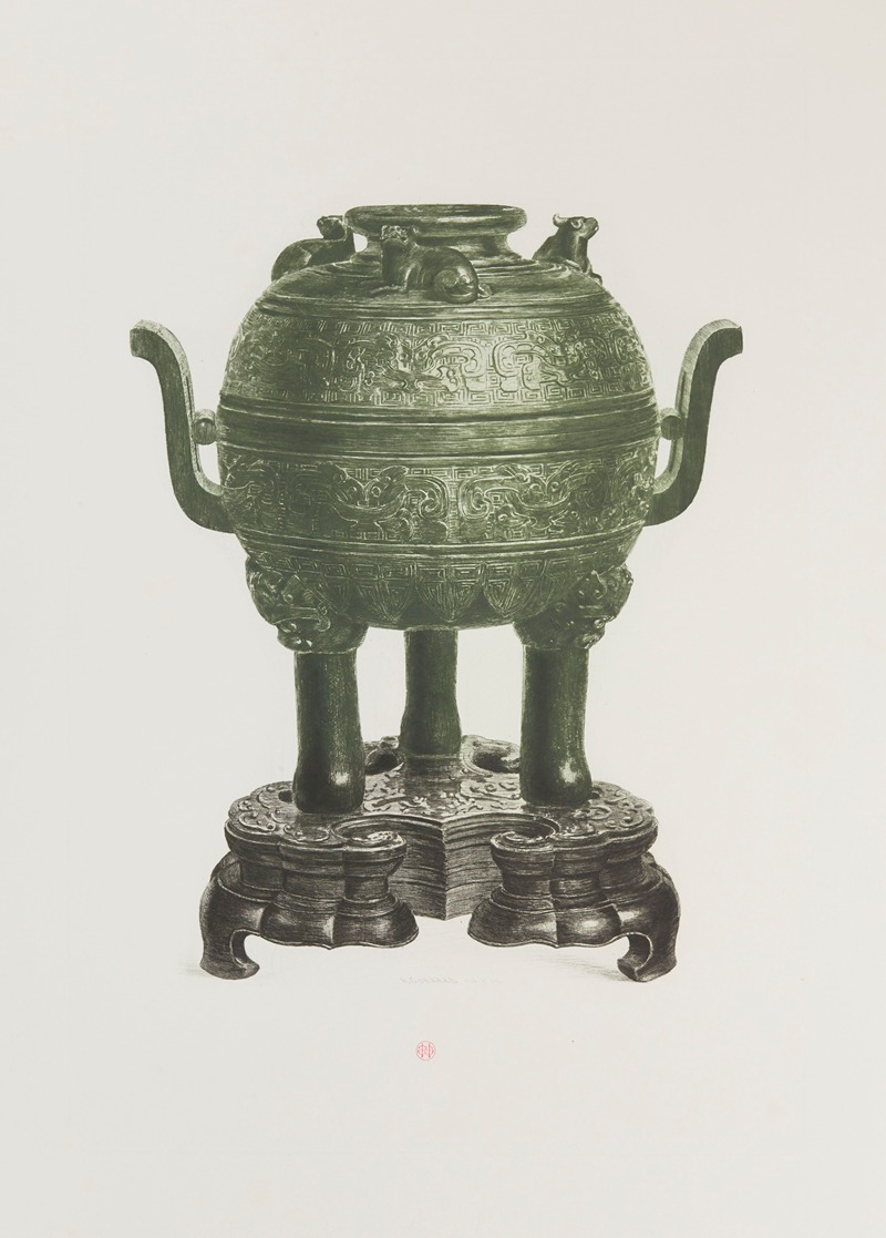 Henri-Charles Guérard - Brûle-parfum