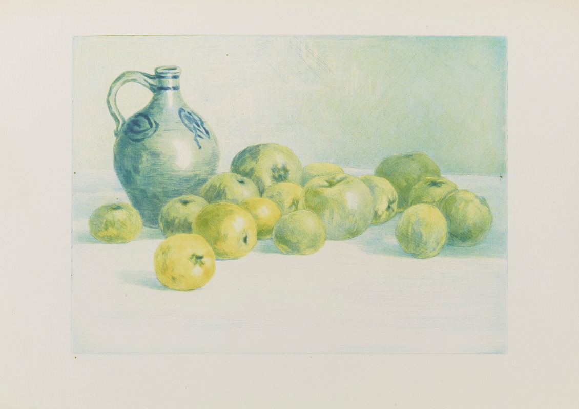 Henri-Charles Guérard - Les pommes