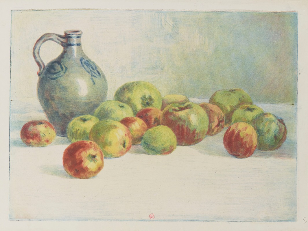Henri-Charles Guérard - Les pommes