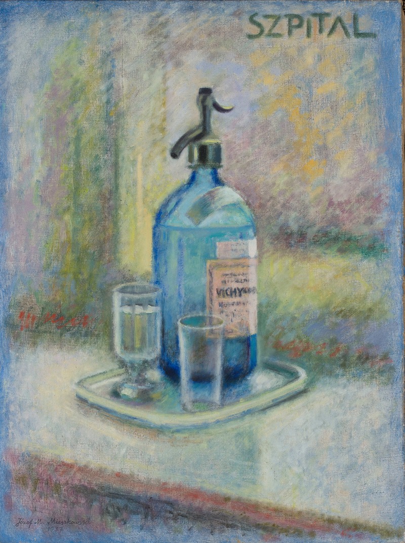 Józef Mieszkowski - Still life with a siphon