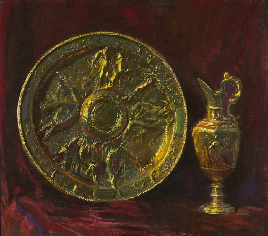Leon Wyczółkowski - Ewer and Basin for the Maundy Thursday Liturgy