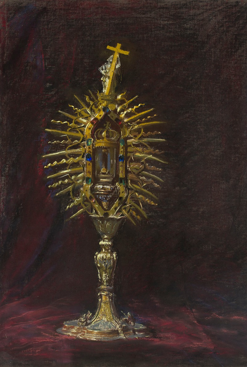 Leon Wyczółkowski - Reliquary with a nail from the Holy Cross