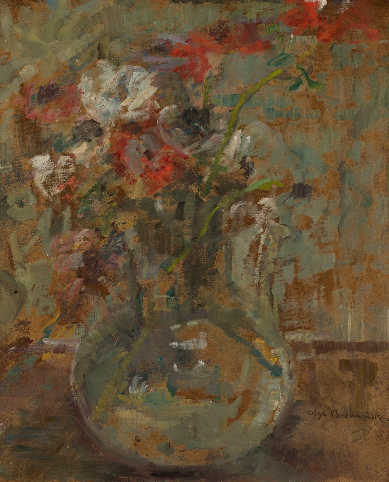 Olga Boznanska - Poppies