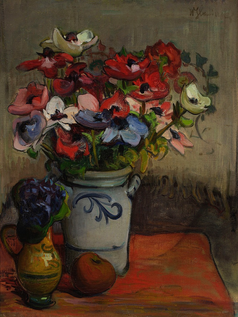 Władysław Ślewiński - Anemones