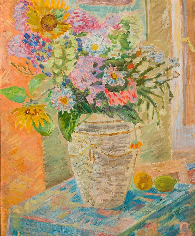 Zygmunt Waliszewski - Flowers in a flower-vase