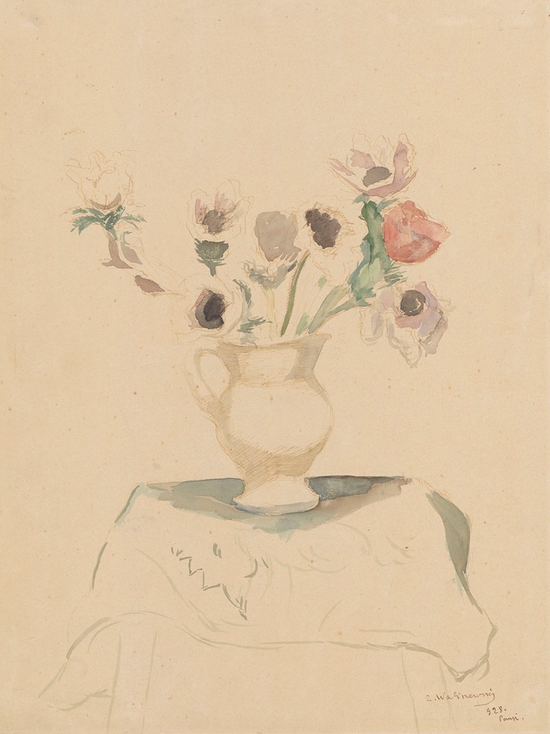 Zygmunt Waliszewski - Flowers in a jug