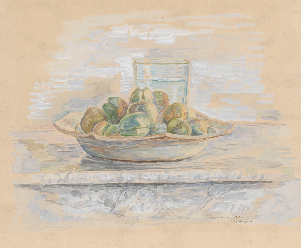 Zygmunt Waliszewski - Still life with almonds