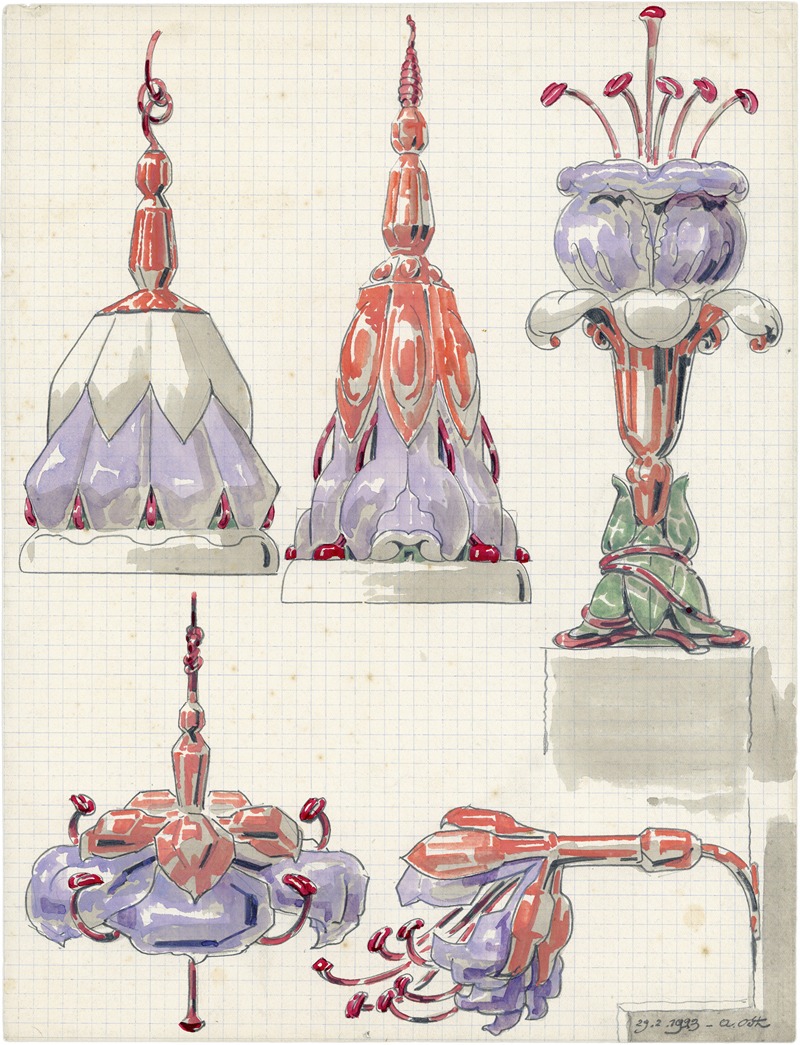Alfred Ost - Ontwerp
