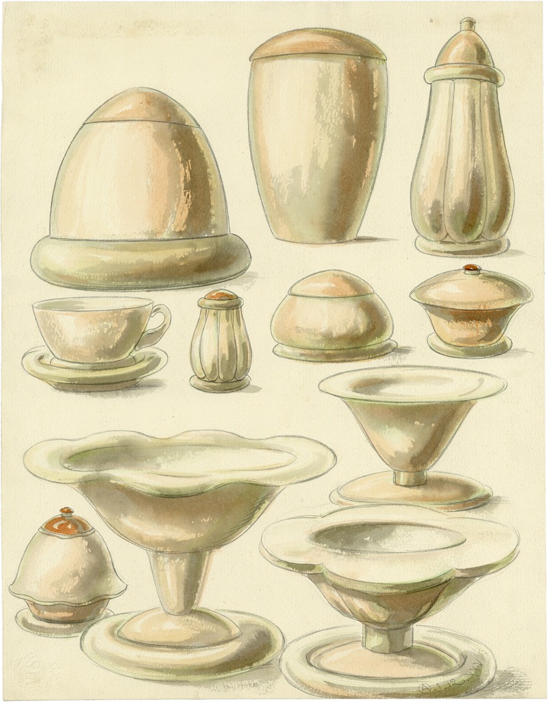 Alfred Ost - Servies