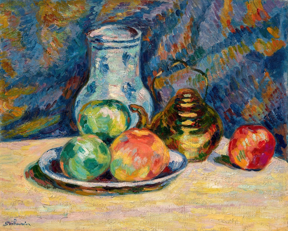 Armand Guillaumin - Nature morte aux pommes