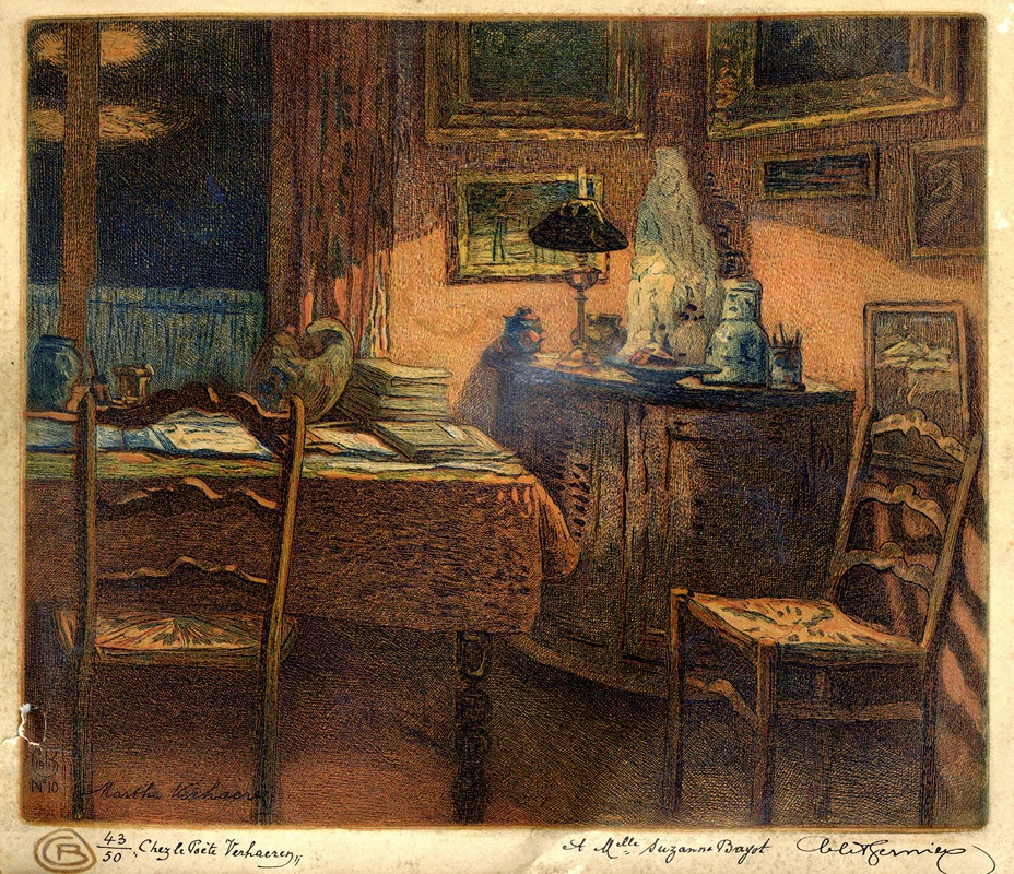 Charles Bernier - Chez le poète Verhaeren