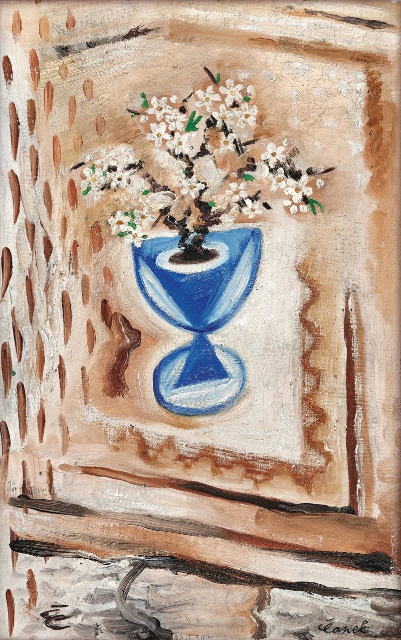 Josef Čapek - Trnky ve vázičce (Blackthorne in a vase)