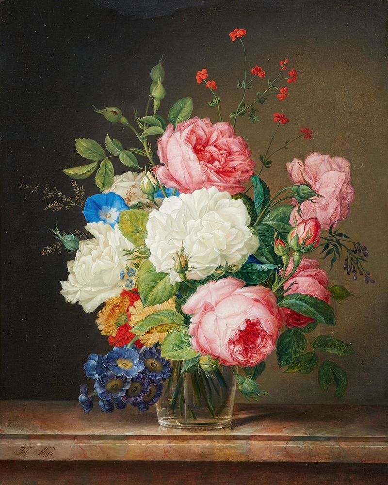 Joseph Nigg - Blumenstillleben