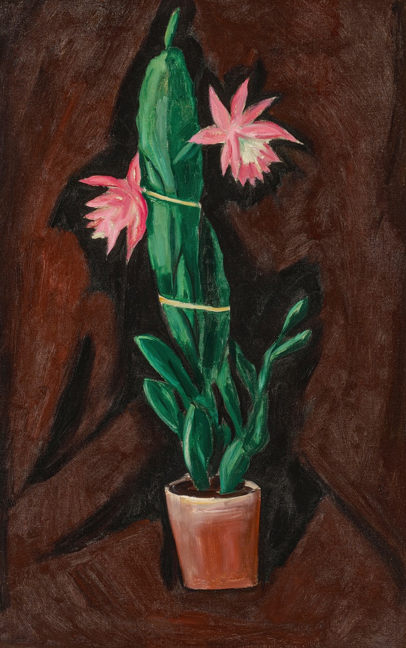 Marsden Hartley - Cerise Cactus