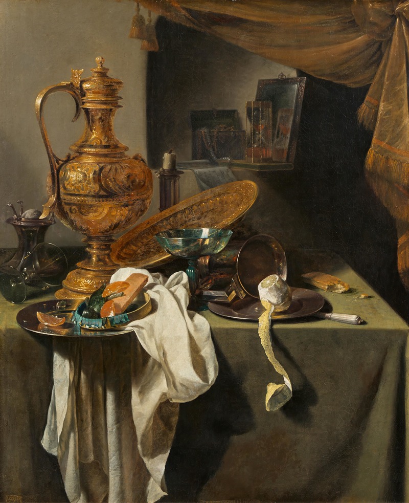 Willem Kalf - Großes Vanitas Stillleben