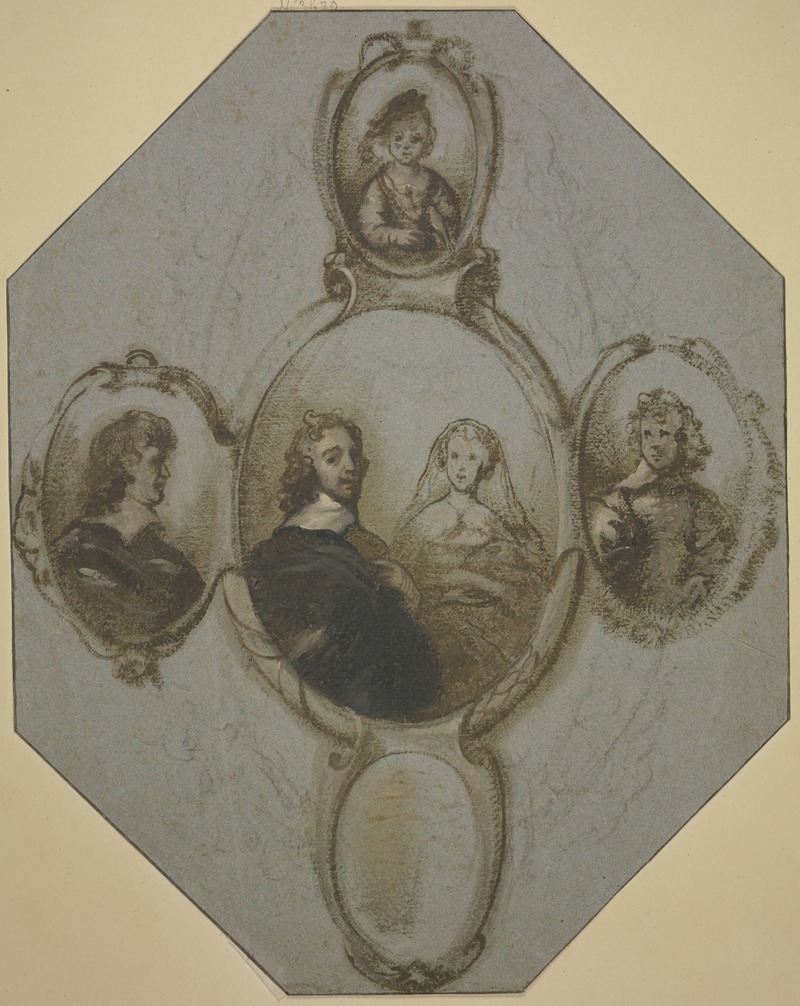 Adriaen Hanneman - Familie des Constantin Huygens
