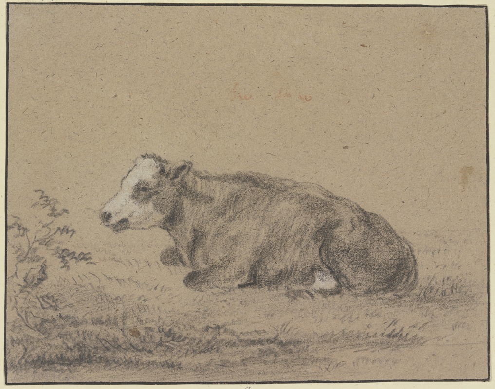 Aelbert Cuyp - Lying cow to the left