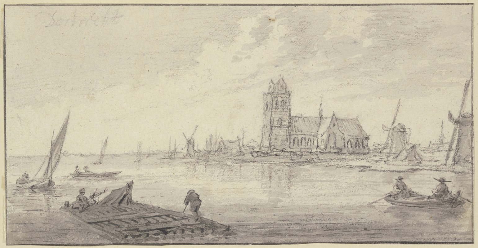 Aelbert Cuyp - Rafters off Dordrecht