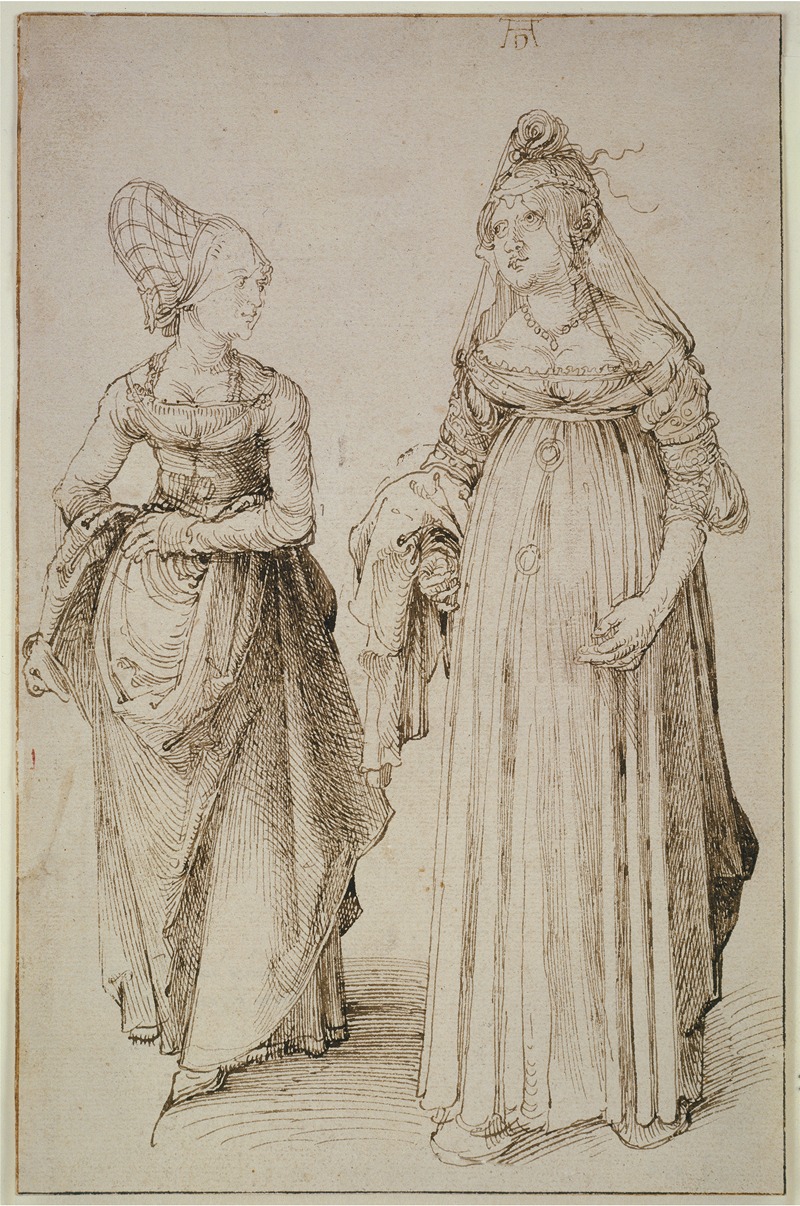 Albrecht Dürer - A Lady from Nuremberg and a Lady from Venice