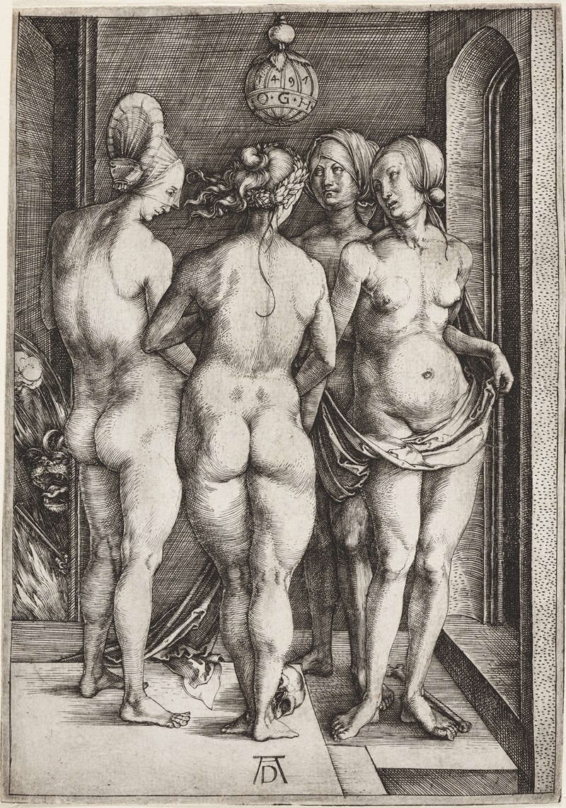 Albrecht Dürer - Four Naked Women (The Four Witches)