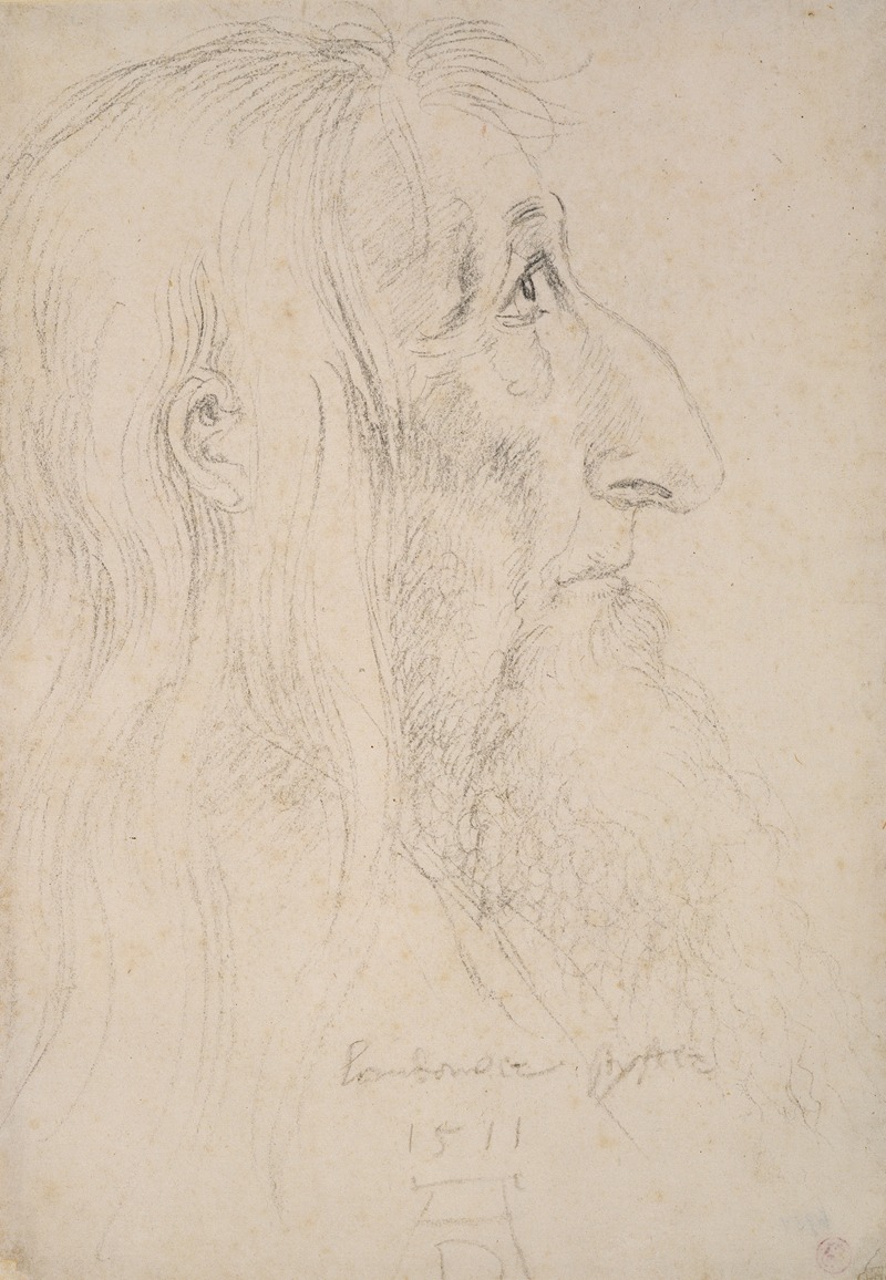 Albrecht Dürer - Porträtstudie des Matthäus Landauer