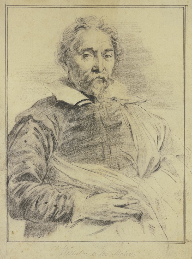 Anthony van Dyck - Portrait of Wilhelm de Vos
