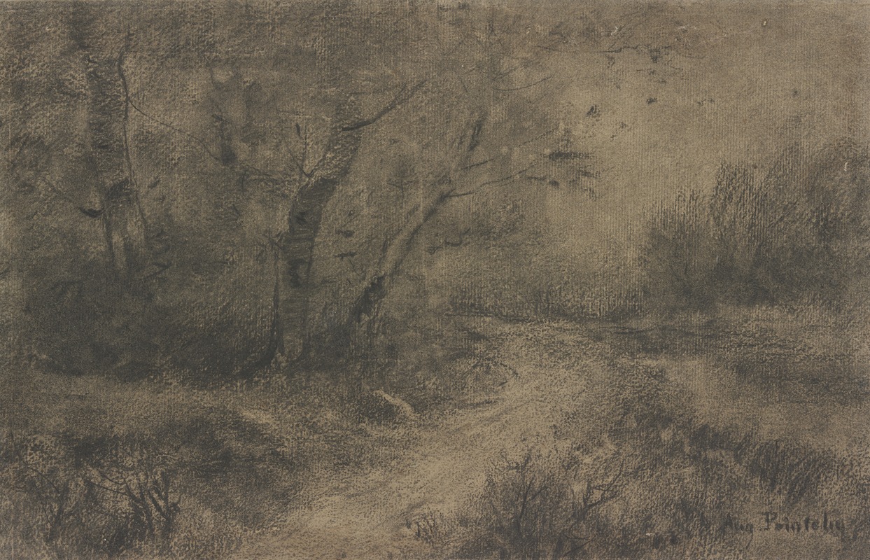 Auguste Pointelin - Forest landscape