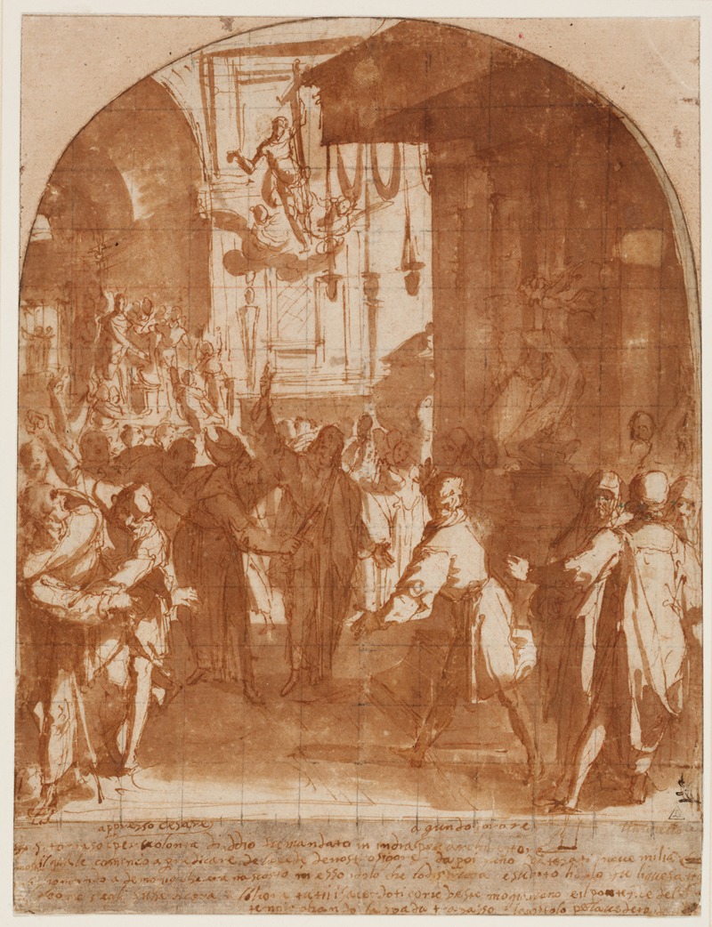 Bernardino Poccetti - Das Martyrium des Apostels Thomas