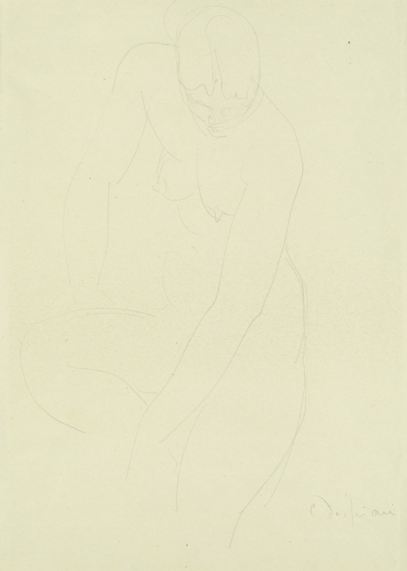 Charles Despiau - Female nude