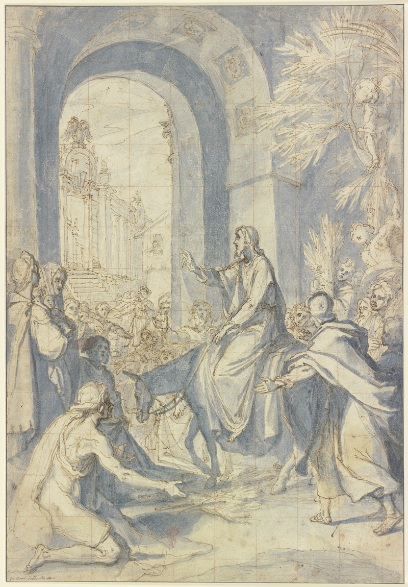Cigoli (Ludovico Cardi) - Einzug Christi in Jerusalem